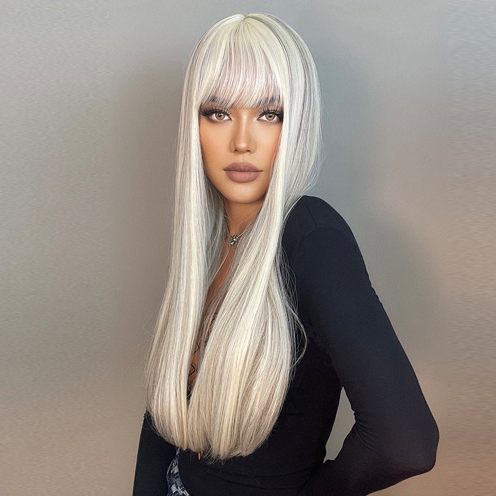 Leilani Long Straight Wig — Blonde