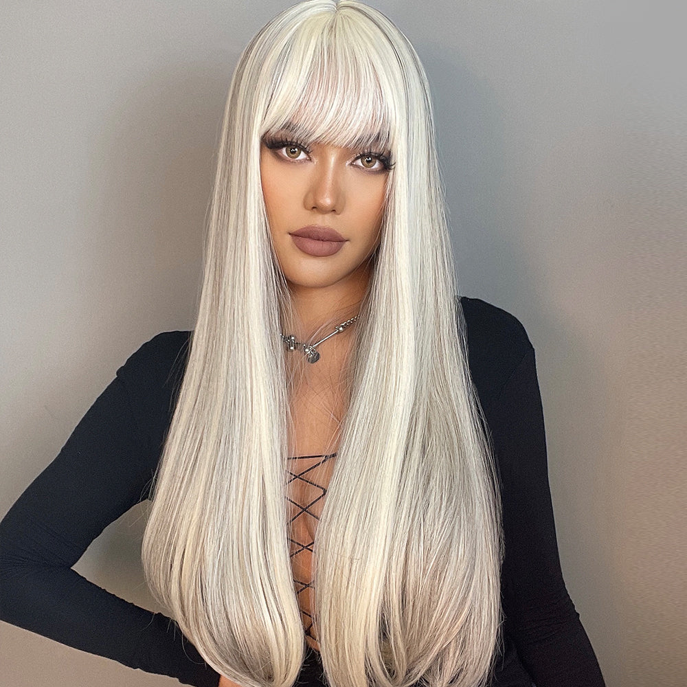 Leilani Long Straight Wig — Blonde