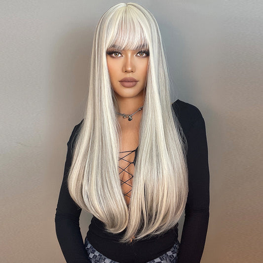 Leilani Long Straight Wig — Blonde