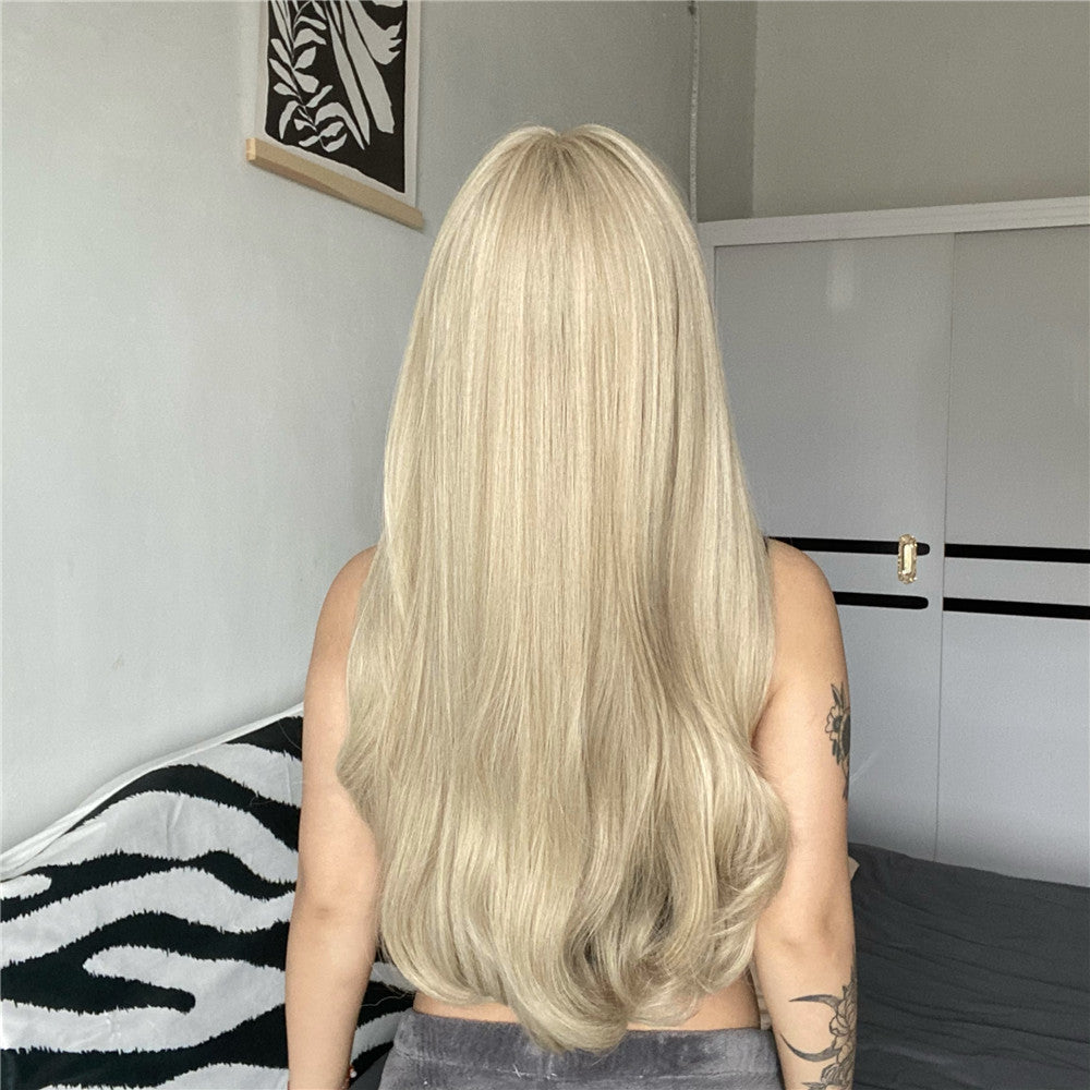 Isla Long Straight Wig — Blonde