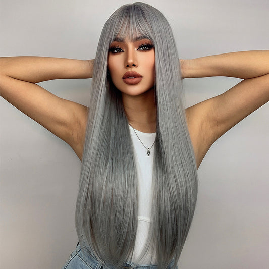 Natalia Long Straight Wig — Blonde