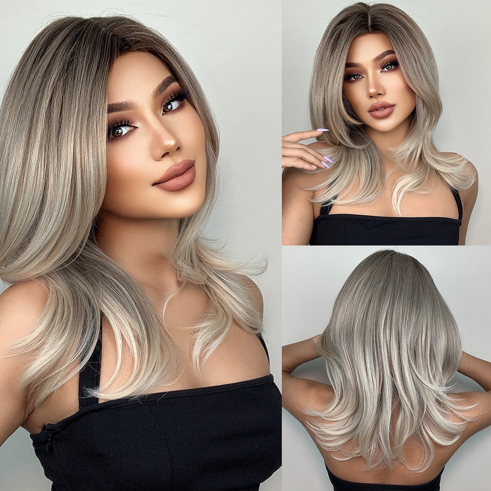 Isabella Long Straight Wig — Blonde