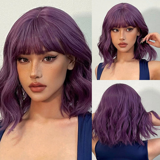 Aria Medium Wavy Wig — Colored